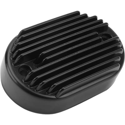 Régulateur de tension de moto Redresseur Dissipateur thermique en aluminium 7454008 pour modèles FXST FLST FXCW 2008‑2010 black