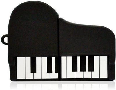 Ulticool USB-stick Piano - 16 GB - Muziek - Zwart Wit