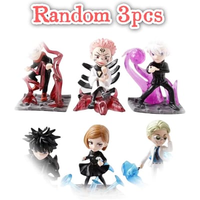 Jujutsu Kaisen Anime Figuur 6 Stijlen Satoru Gojo Actiefiguur Heer van de Vloek Sukuna Figuur Collectie Model Poppen Speelgoed Cadeaus black