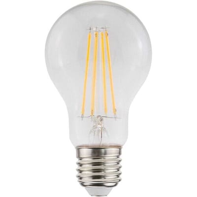 HOFTRONIC E27 LED Filament Lamp A60 - Energielabel A - 5 Watt - 1055 Lumen - 2700K Warm Wit - Transparant glas