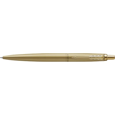 Parker Jotter XL Ballpoint Pen | Monochroom Matte Goud | Gemiddeld Point | Blauw Inkt | Gift Box