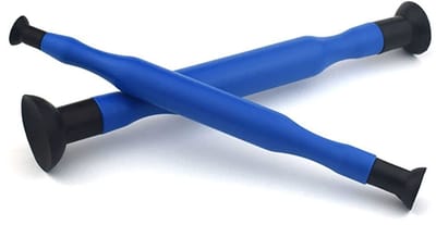 Dailygoody - Dubbele Einde Klep Hand Lapping Slijpen Sucker Tool Kit - Handmatige Slijpen Stick - Duurzaam - Geschikt voor diverse toepassingen - 2 st