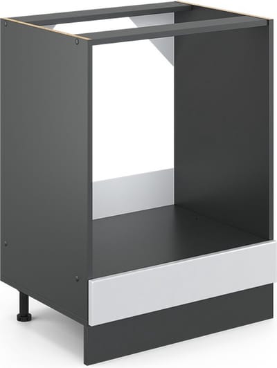 Vicco R-Line Ovenombouwkast – 60 cm, WB Eik Wit Landhuis