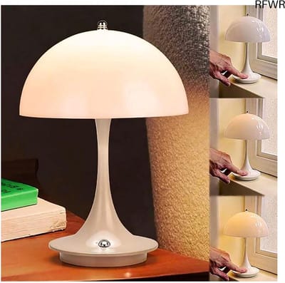 RFWR® Draadloze Dimbare Tafellamp - Oplaadbaar, Modern Design voor Binnen en Buiten