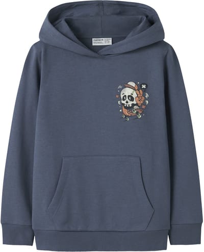 NAME IT - NKMBASTIAN LS SWE WH BRU BOX PS NOOS - Jongens - Sweaters