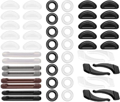 26 Paar Silicone Oordopjes voor Bril - Antislip Oordopjes, Brilaccessoires en Oordopjes voor Comfort en Stabiliteit