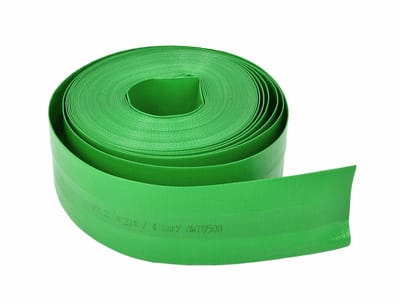 Awtools AW70510 - Plat Watertoevoerslang - 2 Inch - 30 Meter - Groen Polythyleen