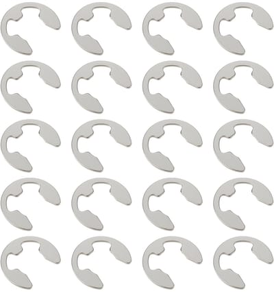 Dailygoods- Remkabel Clips 20 Stuks - Behoud Clips - Compatibel met Range Rover Sport/Discovery 3/4 - Roestvrij Staal - Eenvoudige Installatie - Onderdeelnummer SPV500030 - Remkabelbevestiging