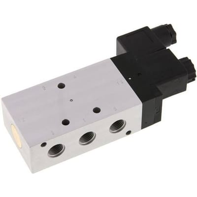 5/2 G1/4'' Magneetventiel 12V DC 2.5-10bar/35.0-140psi Airtec