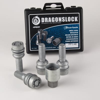 Dragonslock Velgenslot - Volkswagen Amarok Van Elk Bouwjaar - Verzinkt - Wielslot / Velgslot - Zilver / Grijs