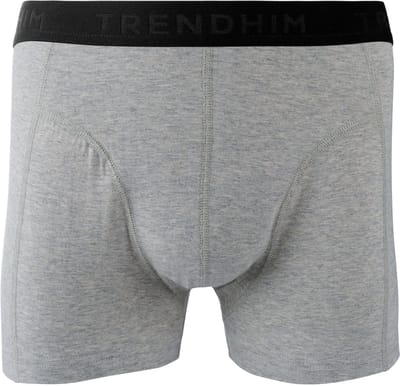 TrueFeel | 3-pack lichtgrijze comfortabele bamboe boxershorts