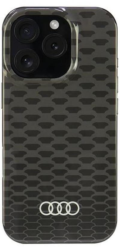 Audi IML Serie - Telefoonhoesje - MagSafe - Zwart - Uniek Stikpatroon