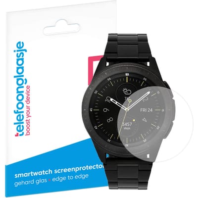 Telefoonglaasje Screenprotector Samsung Galaxy Watch 1 - PMMA - (Dun/Flexibel) Plexiglas Screenprotectors Geschikt voor Samsung Galaxy Watch 1 - Beschermglas - Smartwatch