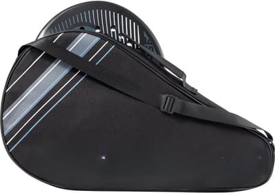 Aura® Padel Tas - Padel Rugzak - Padeltas - voor 1 Racket - Padel racketbeschermer - Zwart - 55cm x 34cm x 6cm; 250 g