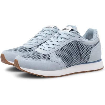 Woden Woden Ronja Icon Sneakers blauw Leer