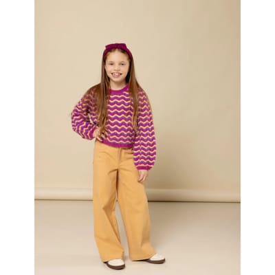 Looxs Revolution 2531-7319 Truien & Vesten Meisjes - Sweater - Hoodie - Vest- Multi - Maat 92