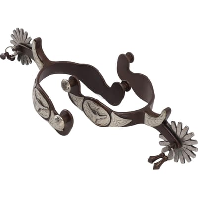 2 STUKS Cowboy Paard Spoors Buiten Tuin Retro Spoors Zadelmakerij Uitrusting met Koe Icoon