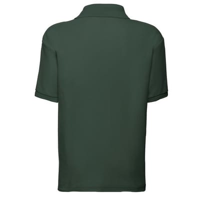 Fruit of the Loom Kinder/Kinder 65/35 Poloshirt (Fles groen)