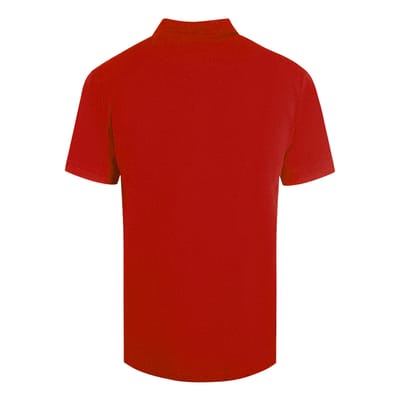 Cavalli Class rood poloshirt met vet logo