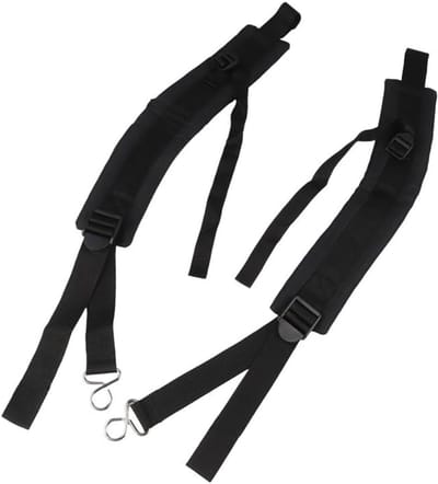 Schouderbanden Rugzakblazer - Draagbanden Set - Comfortabel Werken - Snelle Installatie - 2 Stuks - Zwart