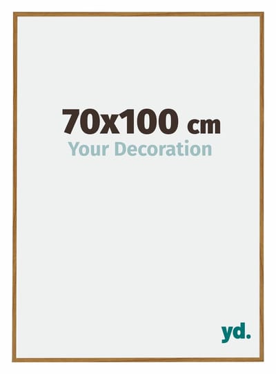 Your Decoration - Fotolijst 70x100 cm - Kunststof - Beuken Licht - Evry