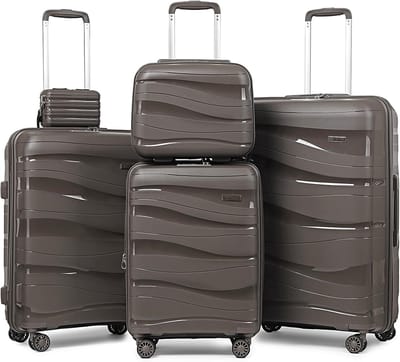 Reis Koffer Set - Handbagage Koffers - Vakantie Vervoer - TSA Slot YKK Rits - 22x14x9 Airline Goedgekeurd
