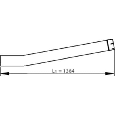 Uitlaatpijp DINEX 81607