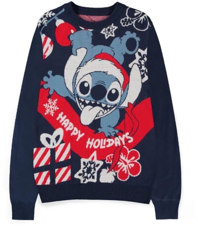 Lilo & Stitch Santa Heren kersttrui - meerkleurig - S