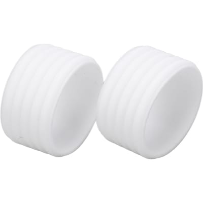 2 stuks set Tennisracket Handvat Siliconen Ring Zweetabsorptie Tennis Overgrip Bevestigingsring Transparant