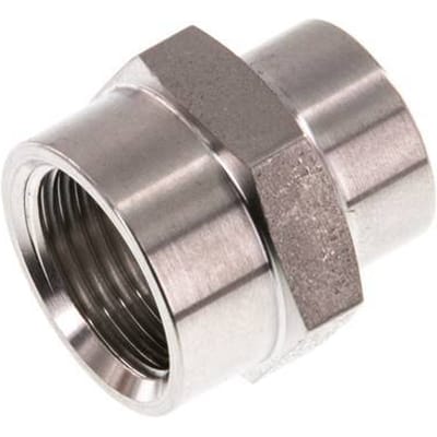 G 3/8'' x G 1/4'' RVS Sok 40 Bar