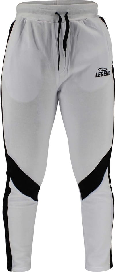 Joggingbroek dames/heren Wit Fleece M