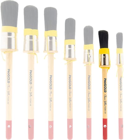 ProGold Patentpunt kwast Classic Yellow - 10