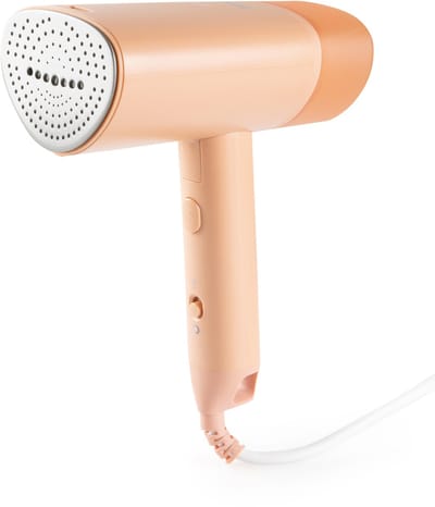 DOMO DO7058S Kledingstomer - Handstomer - Stoomreiniger voor Kleding en Meubilair - 20 GPM - Extra Opzetstuk - Plooibaar - Peach