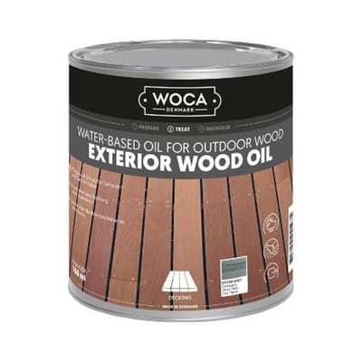 WOCA Exterior Wood Oil STONE GREY - 750 ml