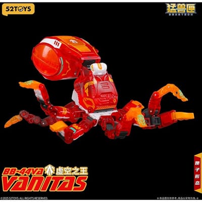 BEASTBOX Nieuw 52TOYS Nieuw Hete Verkoop Beast Box Void King Octopus Transformatie Speelgoed Montage Klaar Mech Vakantiecadeau Voor Kinderen red