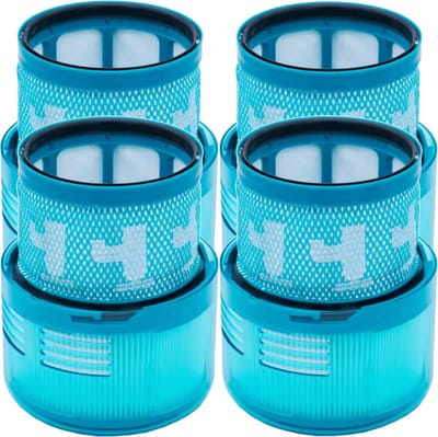4x HEPA-filter geschikt voor Dyson G5 Gen5 Detect Absolute, Detect Fluffy stofzuiger - vervangingsfilter motorfilter