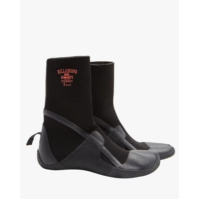 2025 Billabong Womens Synergy 3mm Hidden Split Toe Wetsuit Boots ABJWW