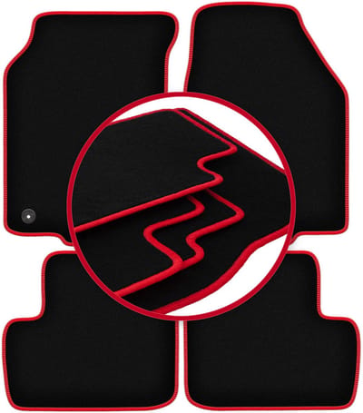 CARLUX-RED automatten voor: Rover 200 hatchback (2000-2005)
