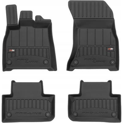 Frogum No.77 - Automatmatten - Geschikt voor Audi Q5 Sportback vanaf 2020 - 3D Pasvorm - Hoge Rand 6cm - TPE Rubber