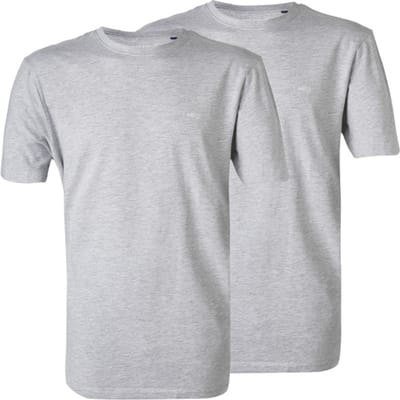 McGregor - Premium Heren T-shirt - Grijs - 2-pack - Ronde Hals - M