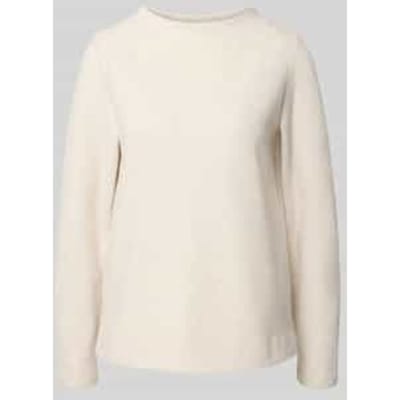 Regular fit sweatshirt van katoenmix
