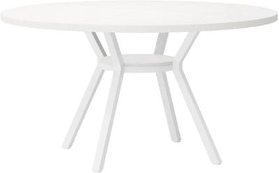 Ronde Eettafel Zurich - Voor 4 personen - 120cm - Voor Keuken of eetkamer - Wit