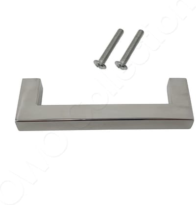 Design handgreep deurgreep greep voor kast - lade - laatje - deur - keukenkastje | handgrepen | grepen | 10,7cm | chroom chrome spiegel