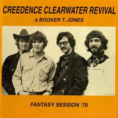 CD CREEDENCE CLEARWATER REVIVAL & BOEK - Fantasy Session '70 MST101 Main Street 1995 Italië Rock Gebruikt orange