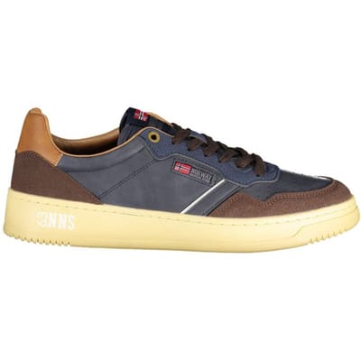 Noorwegen 1963 Blauwe Polyurethaan Heren Sneakers