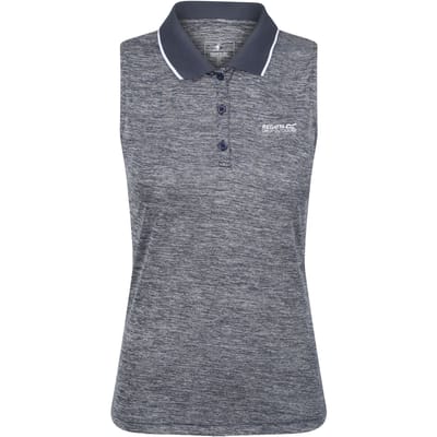 Regatta Dames/Dames Tima II Mouwloos Poloshirt (Marine)