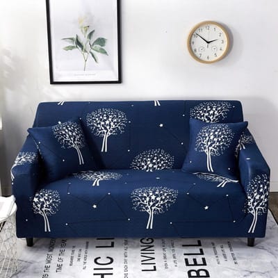 Spandex Elastische Bankhoes voor Woonkamer Strakke Wrap Allesomvattende Bankhoes Modulaire Meubels Bank Beschermhoes 1/2/3/4-zits 4-Seat 235-300cm