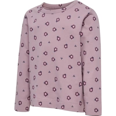 Kinder T-shirt met lange mouwen bedrukt Hummel