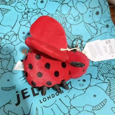 Nieuw Model JC Fun Pluche Speelgoed, Kleine Kers Bedel, Klein Schildpad Pluche Speelgoed, Croissant, Kleine Pinguïn JC Tas Bedel
