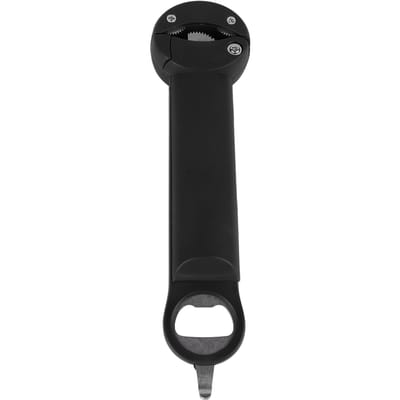 Flesopener Potopener Magnetische Dekselopener Multifunctioneel 3 in 1 Roestvrij Staal Moeiteloze Blik Black black